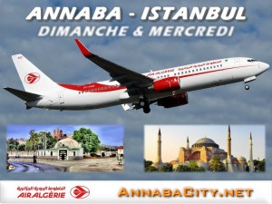 Vol Annaba - Istanbul avec Air Algérie